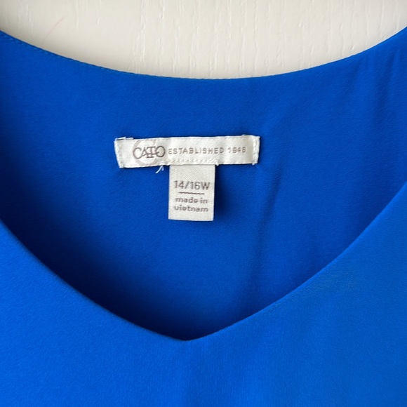 Cato women’s sleeveless top 14/16 - Picture 5 of 9